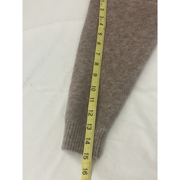 Aha Selected Duster Cardigan Sweater Open Long Womens One Size Brown Super Soft - Picture 9 of 9